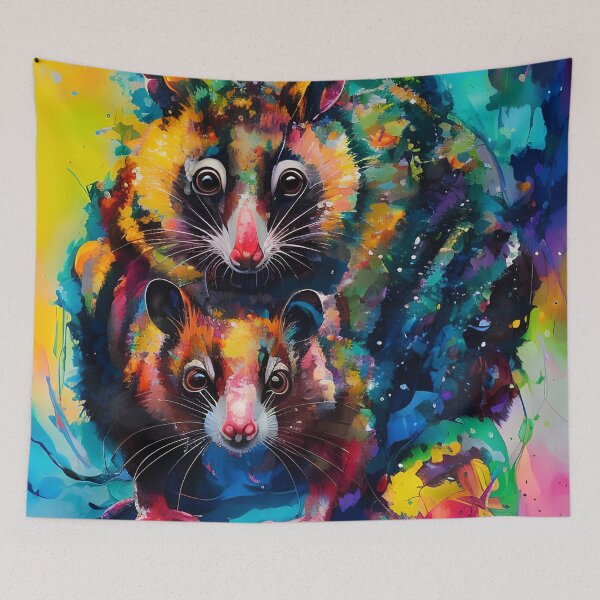 Item preview, Ringtail possum Mother and baby designed and sold by J7Simpson.