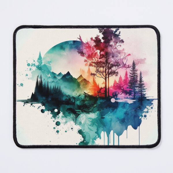 Item preview, Relaxing Watercolor #64 designed and sold by Avocado Design Studio.