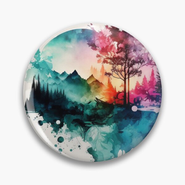 Item preview, Relaxing Watercolor #64 designed and sold by Avocado Design Studio.