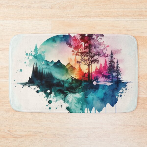 Item preview, Relaxing Watercolor #64 designed and sold by Avocado Design Studio.