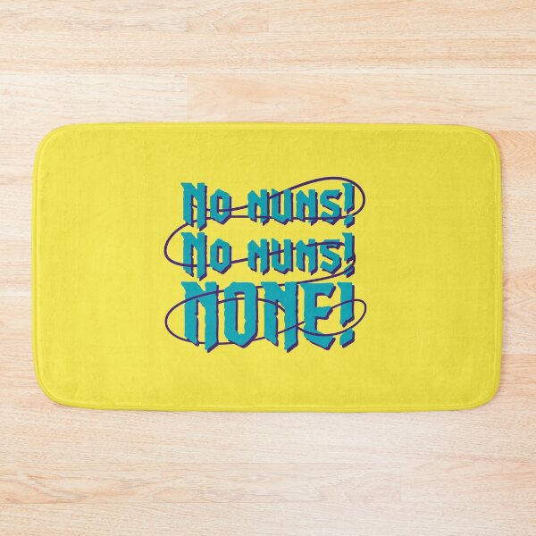 Item preview, No Nuns! (Deep Teal) designed and sold by spookyhobbit.