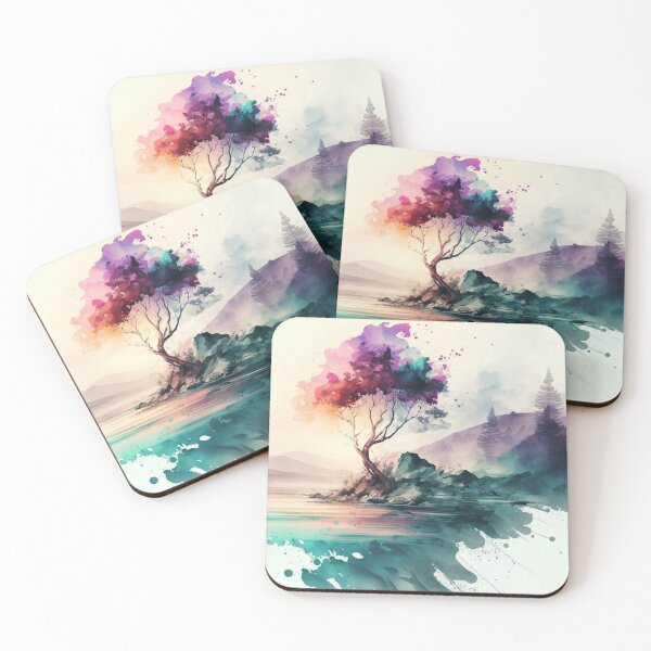Item preview, Relaxing Watercolor #65 designed and sold by Avocado Design Studio.