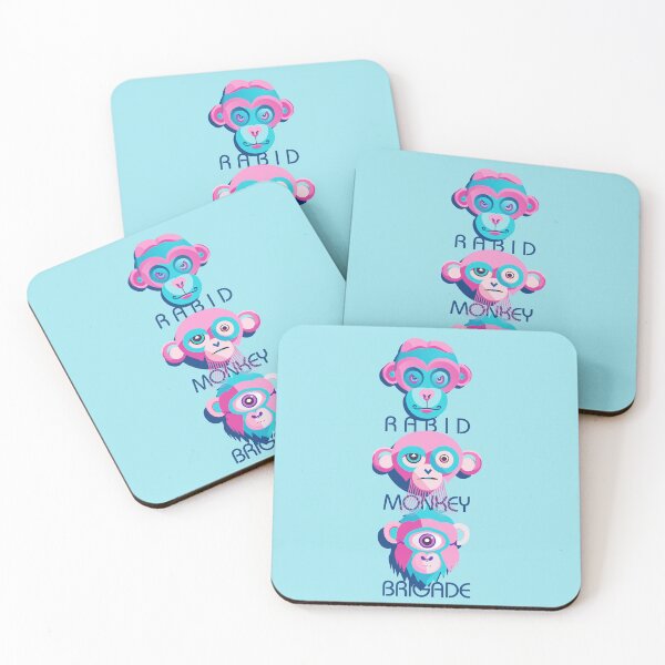 Item preview, Rabid Monkey Brigade for anime lovers designed and sold by CuteAndGritty.