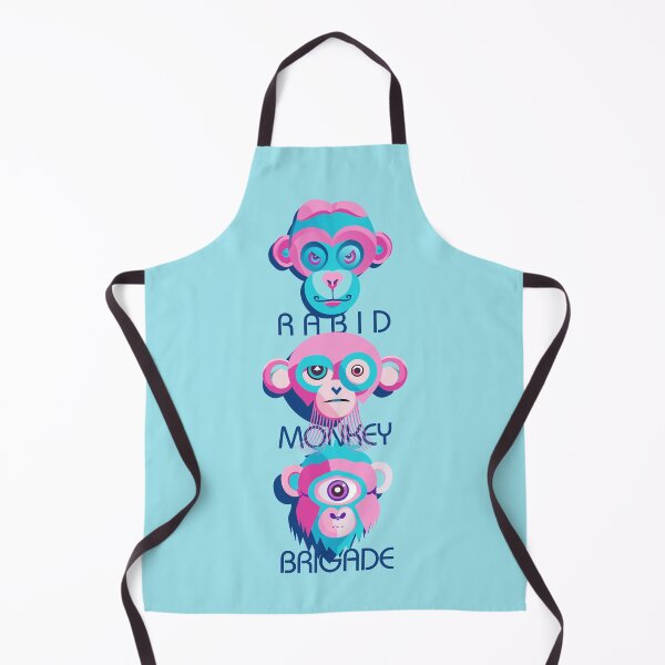 Item preview, Rabid Monkey Brigade for anime lovers designed and sold by CuteAndGritty.