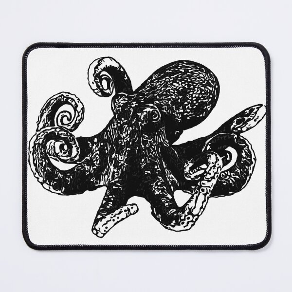 Item preview, Cool octopus art designed and sold by OneUpArtDesigns.