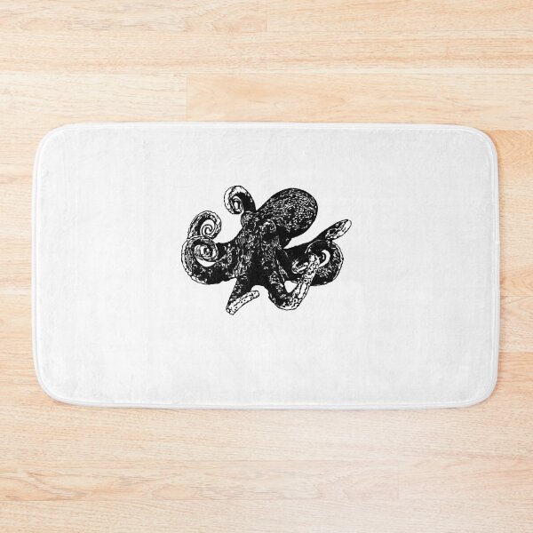 Item preview, Cool octopus art designed and sold by OneUpArtDesigns.