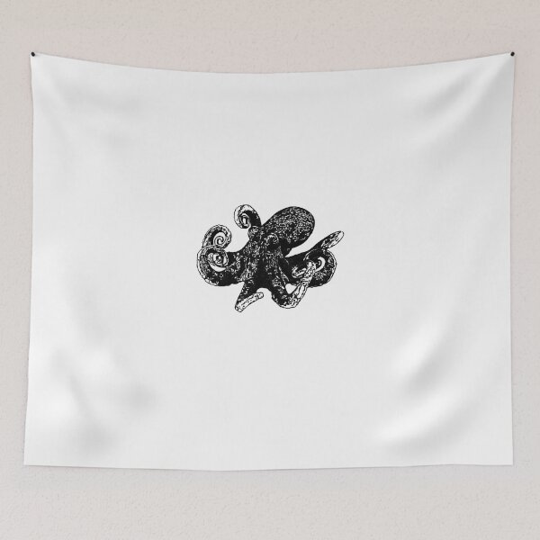Item preview, Cool octopus art designed and sold by OneUpArtDesigns.