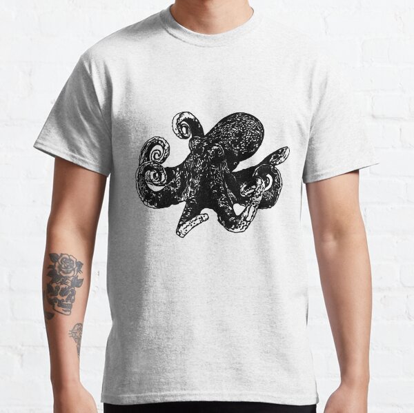 Cool octopus art Classic T-Shirt
