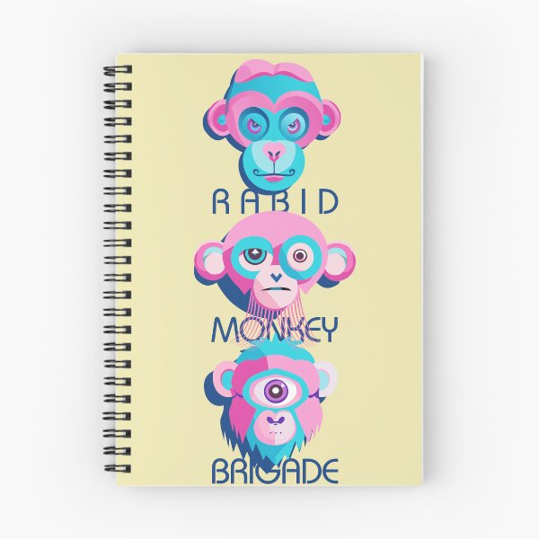 Item preview, Rabid Monkey Brigade for anime lovers designed and sold by CuteAndGritty.