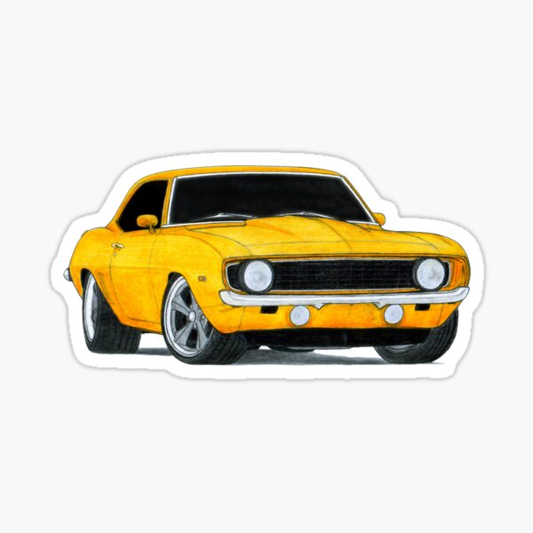 69 Camaro Stickers | Redbubble