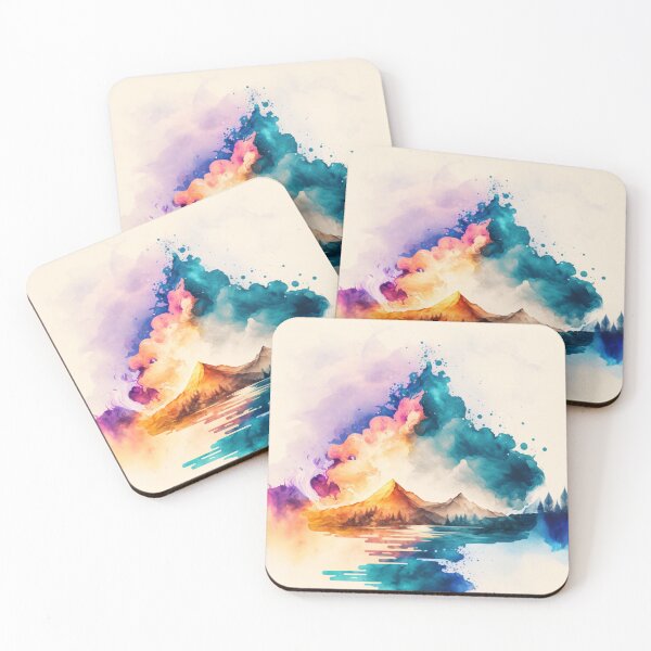 Item preview, Relaxing Watercolor #66 designed and sold by Avocado Design Studio.