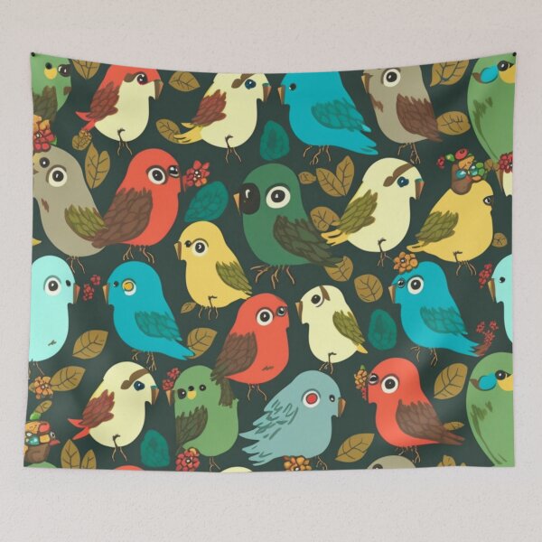 Item preview, Everybirdy Pattern designed and sold by EsotericFox.