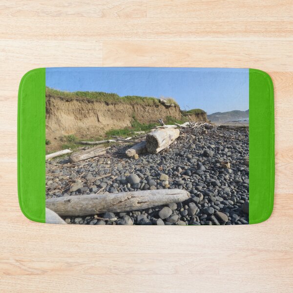 Item preview, Central Oregon Coast - Beach Rocks and Drift Wood From Winter Storm designed and sold by TechLaughs.