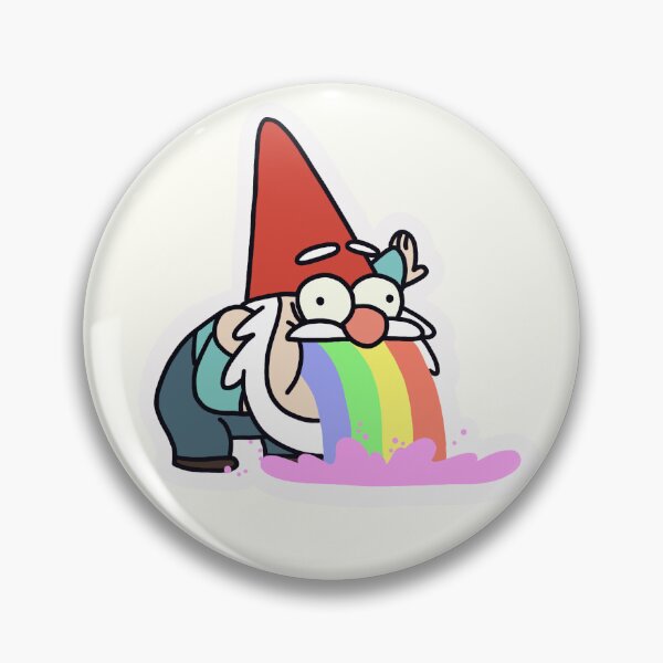 Item preview, gravity falls- gnome puking rainbow designed and sold by ella morgan.