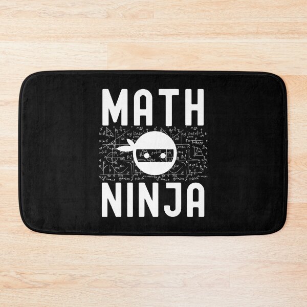 Item preview, Math Ninja - Math Professor, Math Teacher, Math Nerd, Mathematics, Statistics, Laboratories designed and sold by jadedscientist.