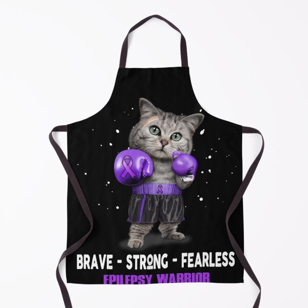 Item preview, Epilepsy Warrior - BRAVE STRONG FEARLESS designed and sold by Berriosly.