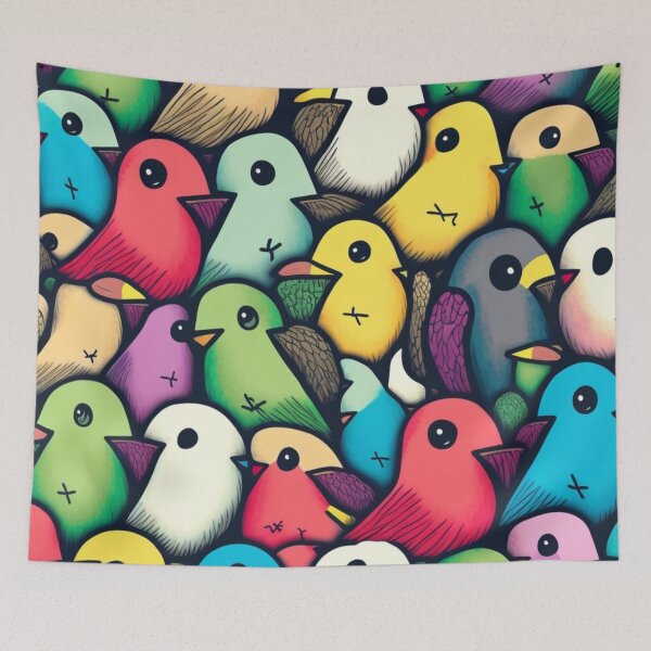 Item preview, Everybirdy Pattern designed and sold by EsotericFox.