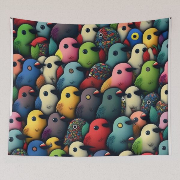 Item preview, Everybirdy Pattern designed and sold by EsotericFox.