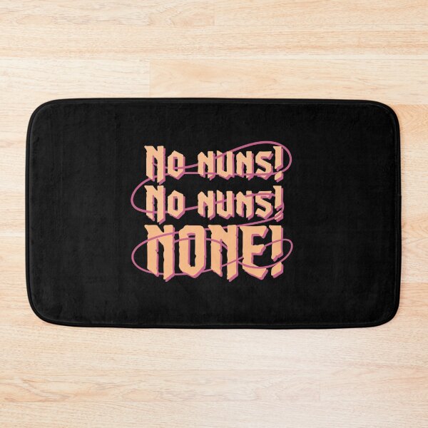 Item preview, No Nuns! (Retro Orange) designed and sold by spookyhobbit.