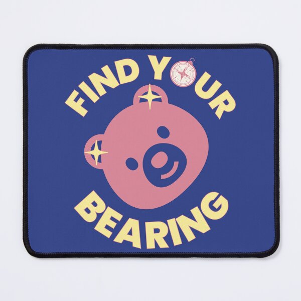 Item preview, Find Your Bearing, Funny Cute Pun designed and sold by vystudio.