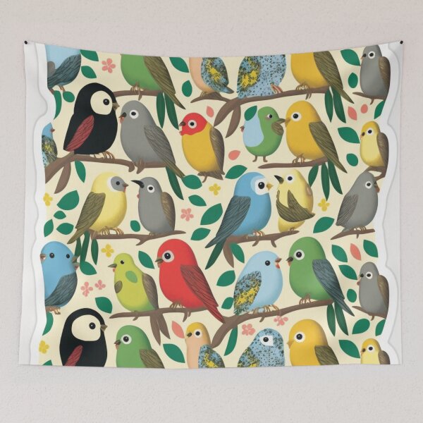 Item preview, Everybirdy Pattern designed and sold by EsotericFox.