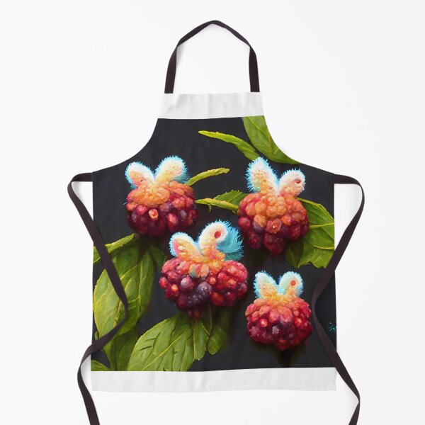 Item preview, Feathery Raspberries  designed and sold by i-ImagineArtist.