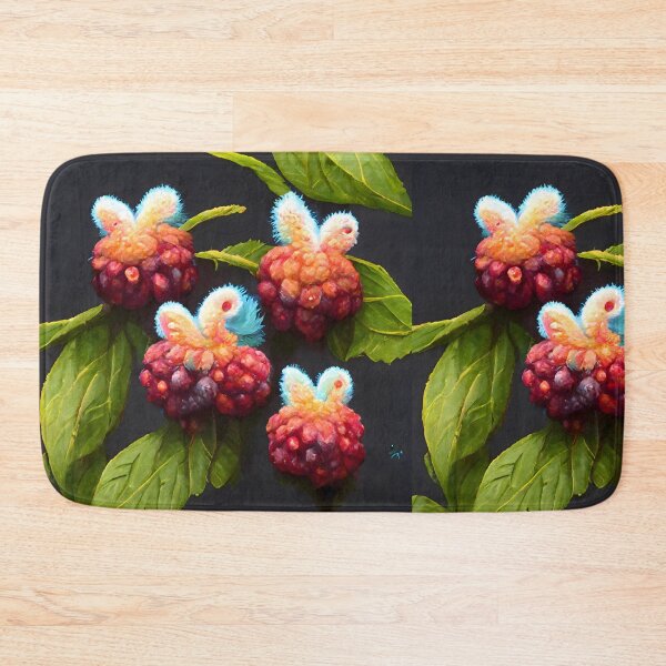 Item preview, Feathery Raspberries  designed and sold by i-ImagineArtist.