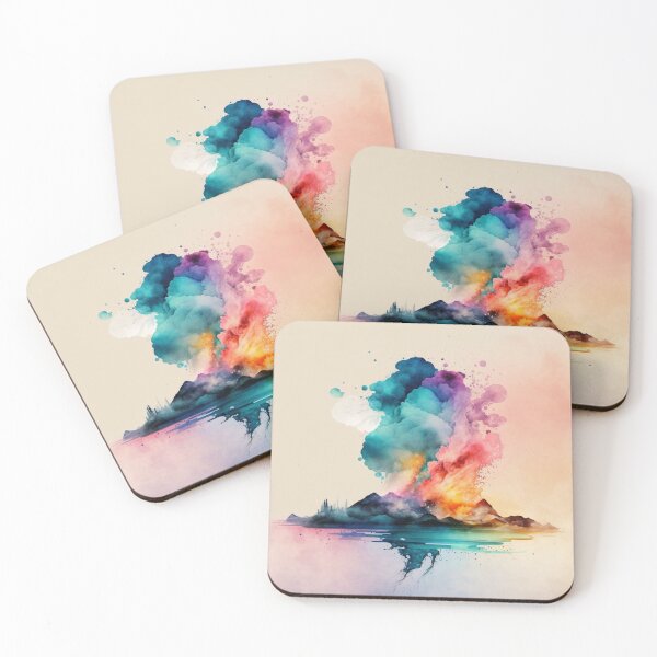 Item preview, Relaxing Watercolor #69 designed and sold by Avocado Design Studio.