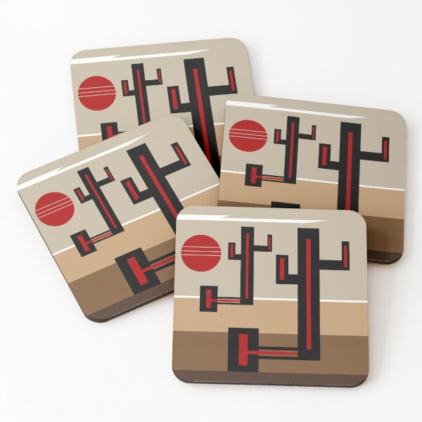Item preview, Square Mojave Cactus. designed and sold by Graham Colton.