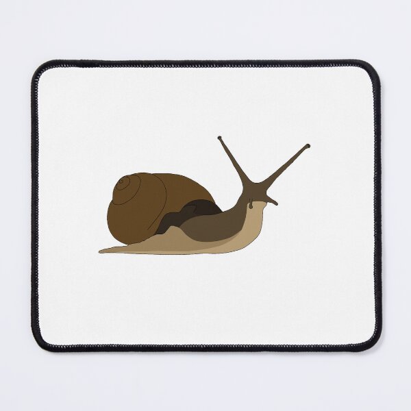 Artikelvorschau, Erdige braune Schnecke entworfen und verkauft von stuffbyshelby.