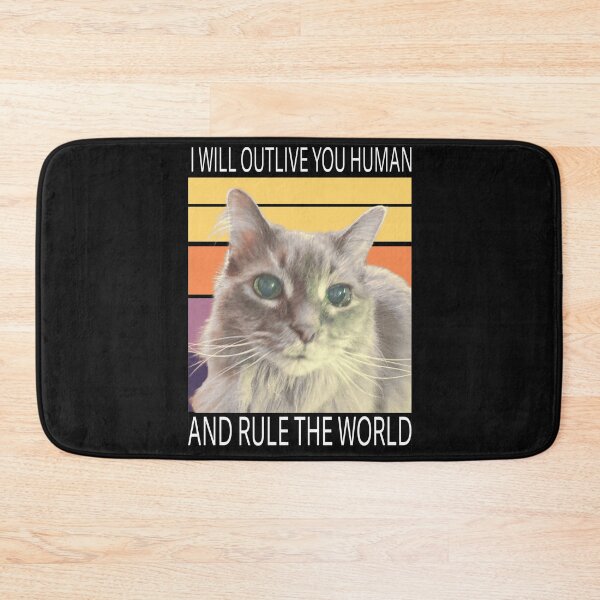 Item preview, CAT RULES THE WORLD  designed and sold by Twisted-Teeze.