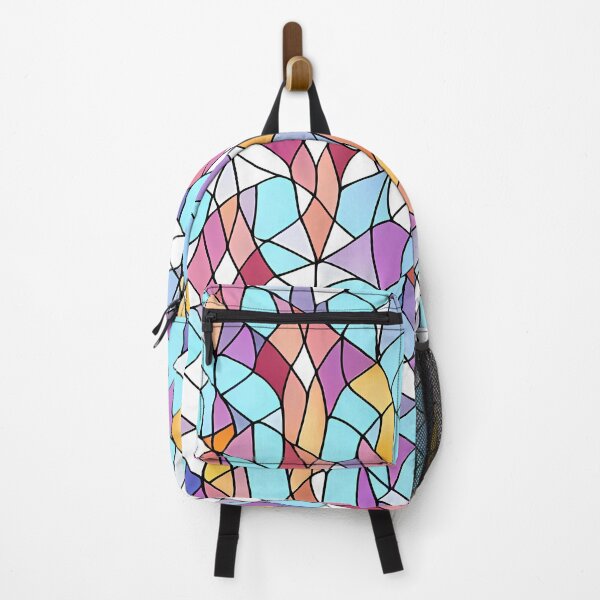 Item preview, Multicolor Pastel Abstract Art - Stained Glass designed and sold by Artilize.