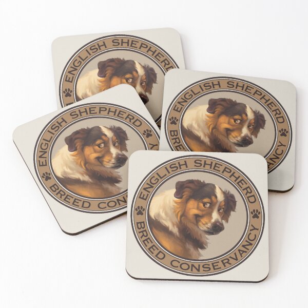Item preview, English Shepherd Breed Conservancy Tan Circle- Shaded Sable designed and sold by EnglishShepherd.