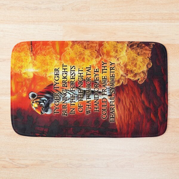Item preview, Tyger Tyger burning bright designed and sold by JoanNinjaHen.