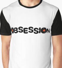 Vinyl Obsession Music Lovers Graphic T-Shirt