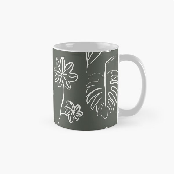 Item preview, Aesthetic Simple Modern Olive Floral Design designed and sold by Modernmillenial.