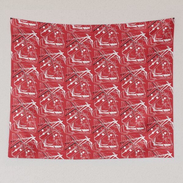 Item preview, LOOKING  for red & white fashions & products designed and sold by montaque8.