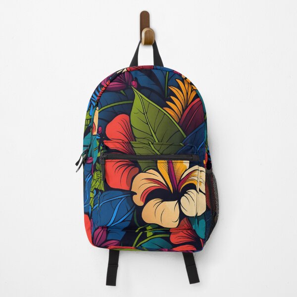 Item preview, Colourful bold tropical flower pattern #2 designed and sold by Christolamber.