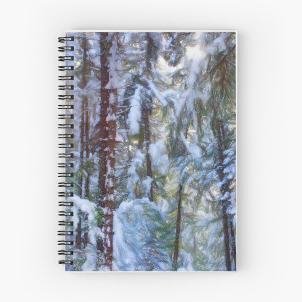 Item preview, A Fused Glow on a Snowy Scene designed and sold by Wayne King.
