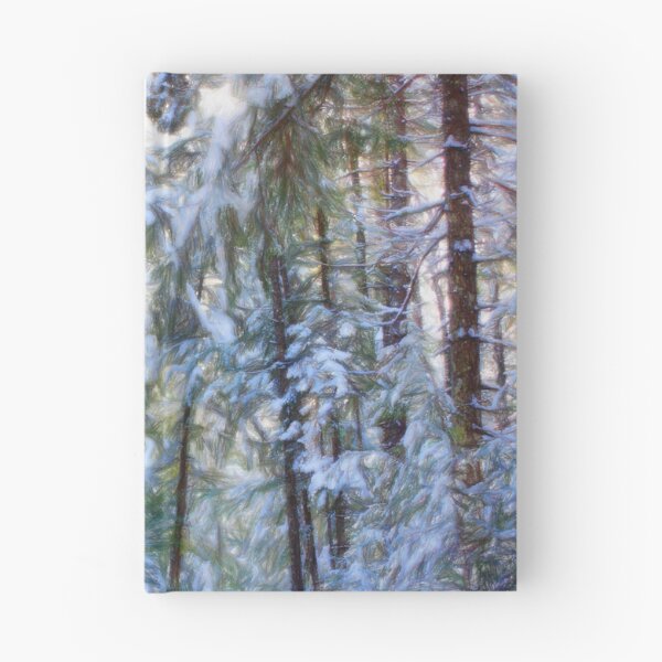 Item preview, A Fused Glow on a Snowy Scene designed and sold by Wayne King.