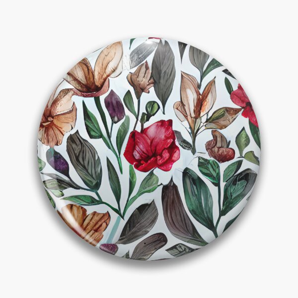 Item preview, Watercolor Wildflowers designed and sold by Poetic Patterns Studio.