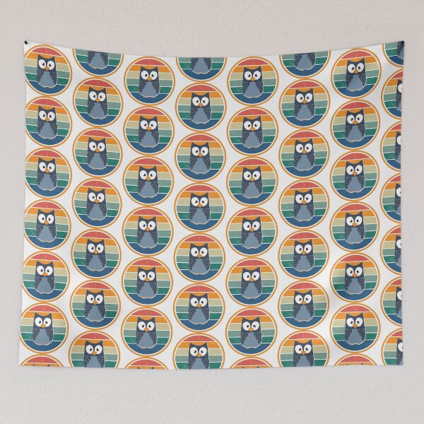 Item preview, Retro owl designed and sold by ShareJoy.