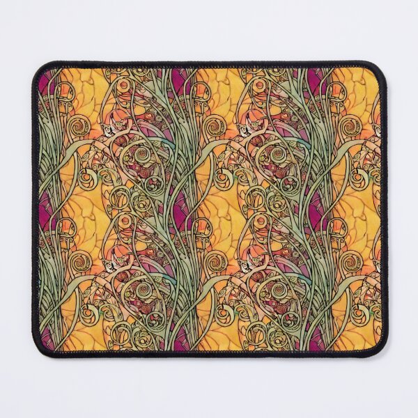 Item preview, Sunset Swirls Art Nouveau Floral designed and sold by laurabethlove.