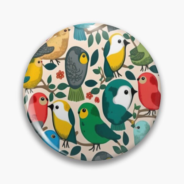 Aperçu de l'œuvre Motif Everybirdy créée et vendue par EsotericFox.