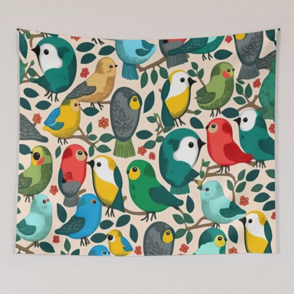 Item preview, Everybirdy Pattern designed and sold by EsotericFox.