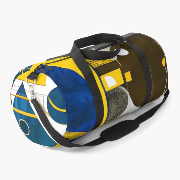 Item preview, Abstract Sci-Fi collage Blue/Yellow designed and sold by FemmeDeTale.