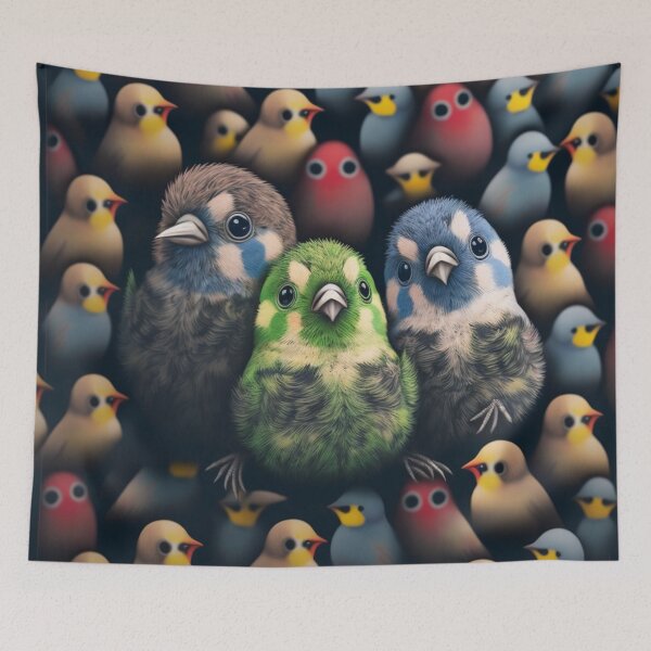 Item preview, Everybirdy Pattern designed and sold by EsotericFox.