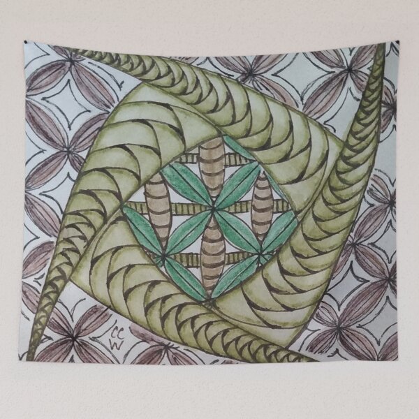 Item preview, Zentangle 243 designed and sold by CCWillow.