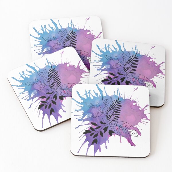 Item preview, Watercolor plant leaves  designed and sold by courtney petersen.