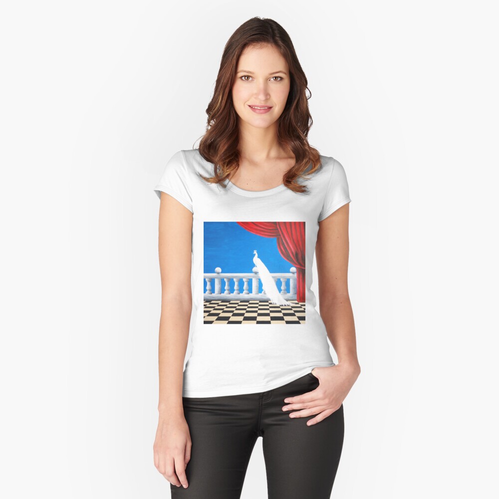 Item preview, Fitted Scoop T-Shirt designed and sold by wernerszendi.